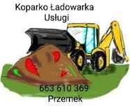 Koparko Ładowarka usługi Warszawa i okolice