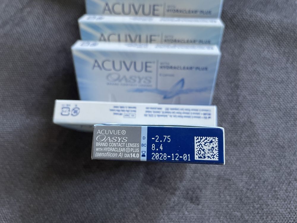 Soczewki kontaktowe Acuvue Oasys -2.75