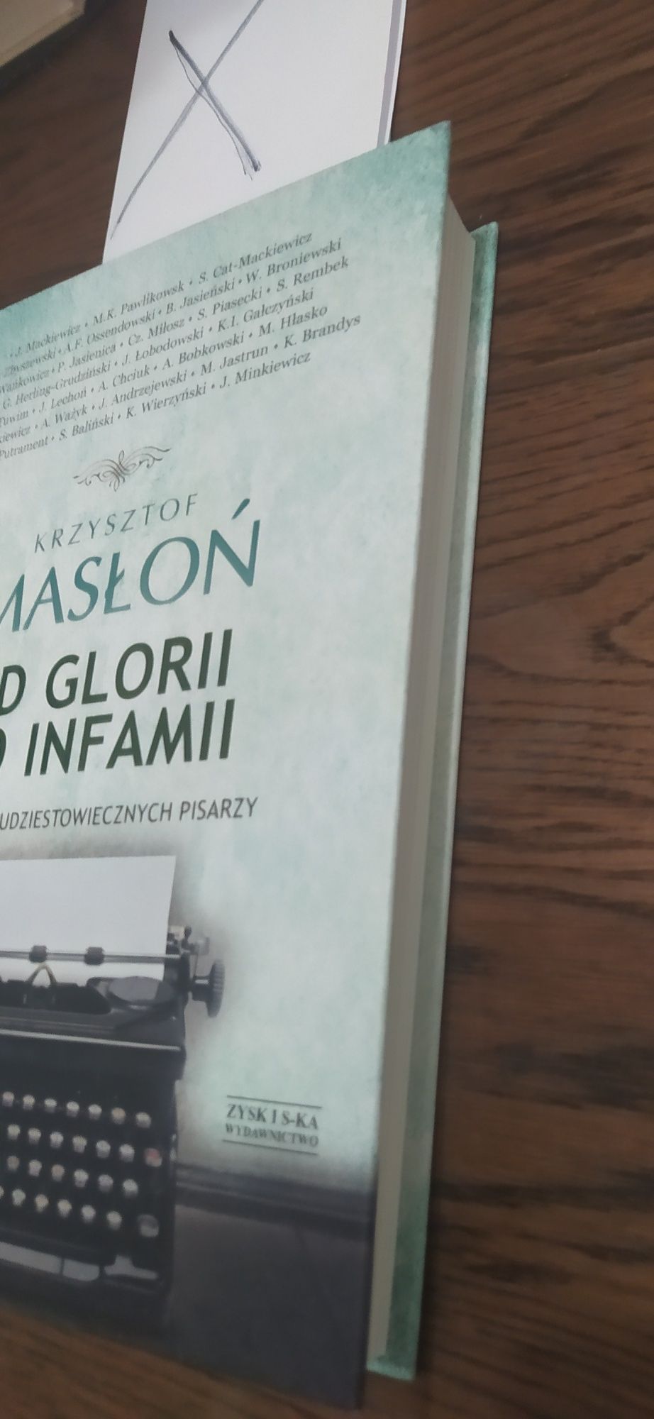 Krzysztof Masłoń Od Glorii Do Infamii