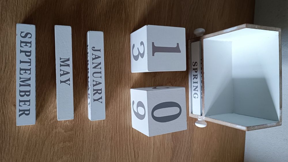 Kalendarz na biurko język angielski