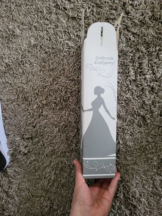 Pudełka na alkohol, podziękowanie dla gości