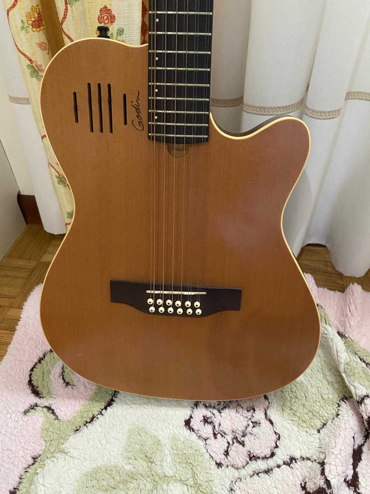 Guitarra 12 cordas Godin A12 (baixa de preço de 200€, para despachar)