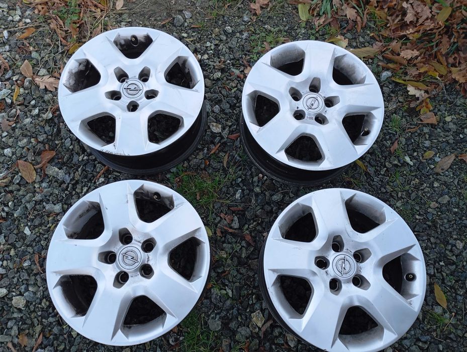 Felgi stalowe 16 5x110 + kołpaki Opel GM – Astra H komplet 4 szt.