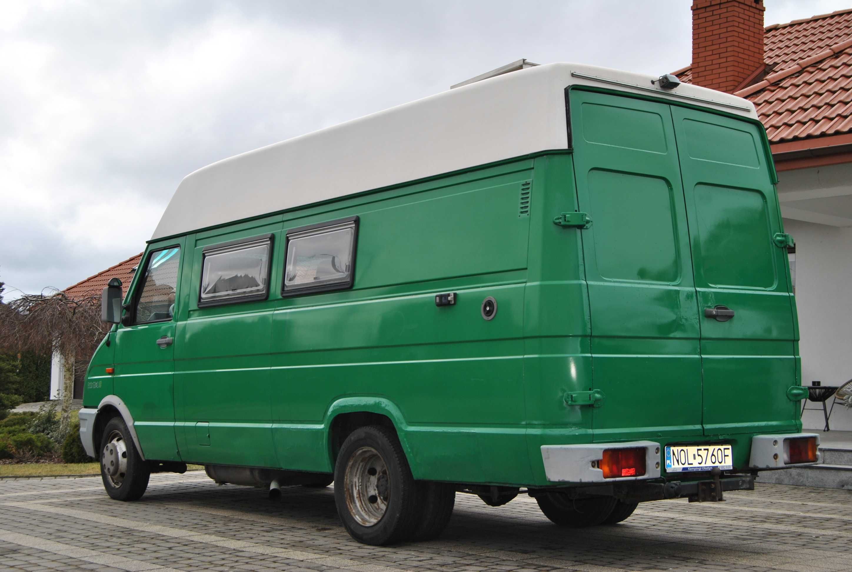 IVECO Kamper CamperVan Idealny na grzyby, ryby, etc. TANIO! Mobilny!