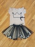 Komplet dla dziewczynki handmade r. 104/110