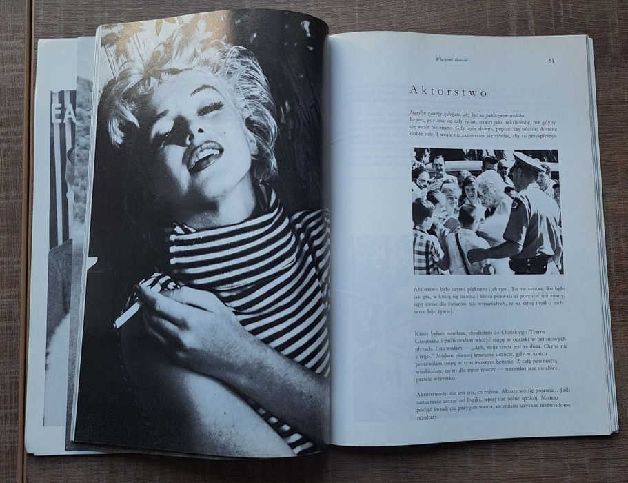 Marilyn Monroe - własnymi słowami  - Guus Luijters - książka - album