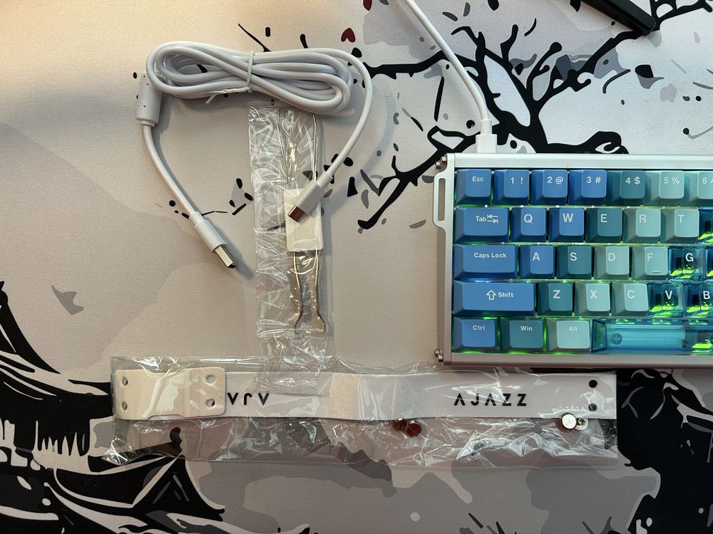 Алюмінієва магнітна клавіатура AJAZZ ALUX60 HE MAX, 8000Hz, Нова, KTEK