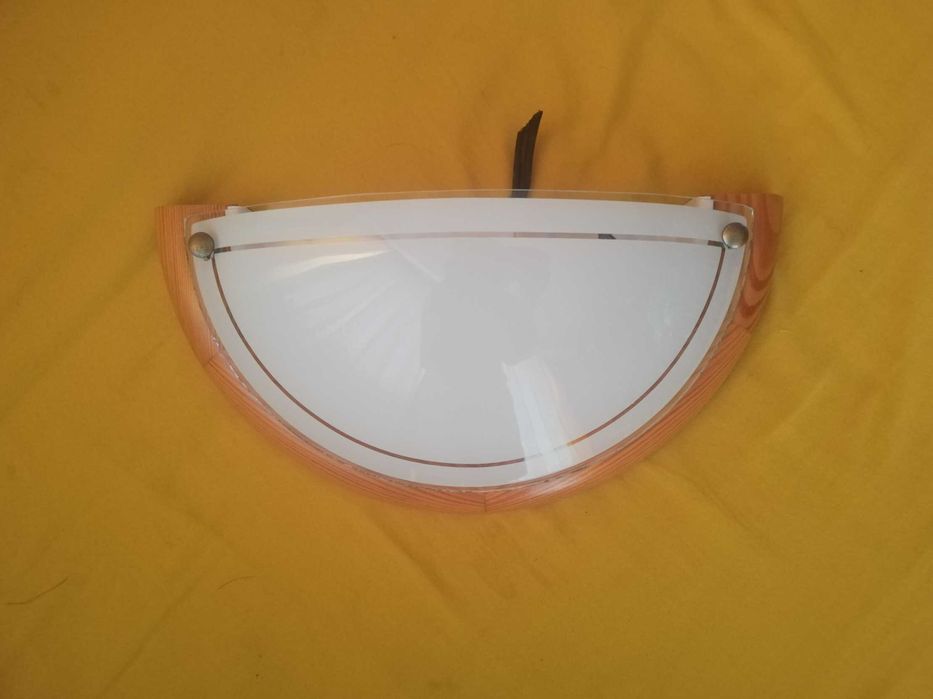 Kinkiet ścienny połówka plafon K-1/2 olcha 60W