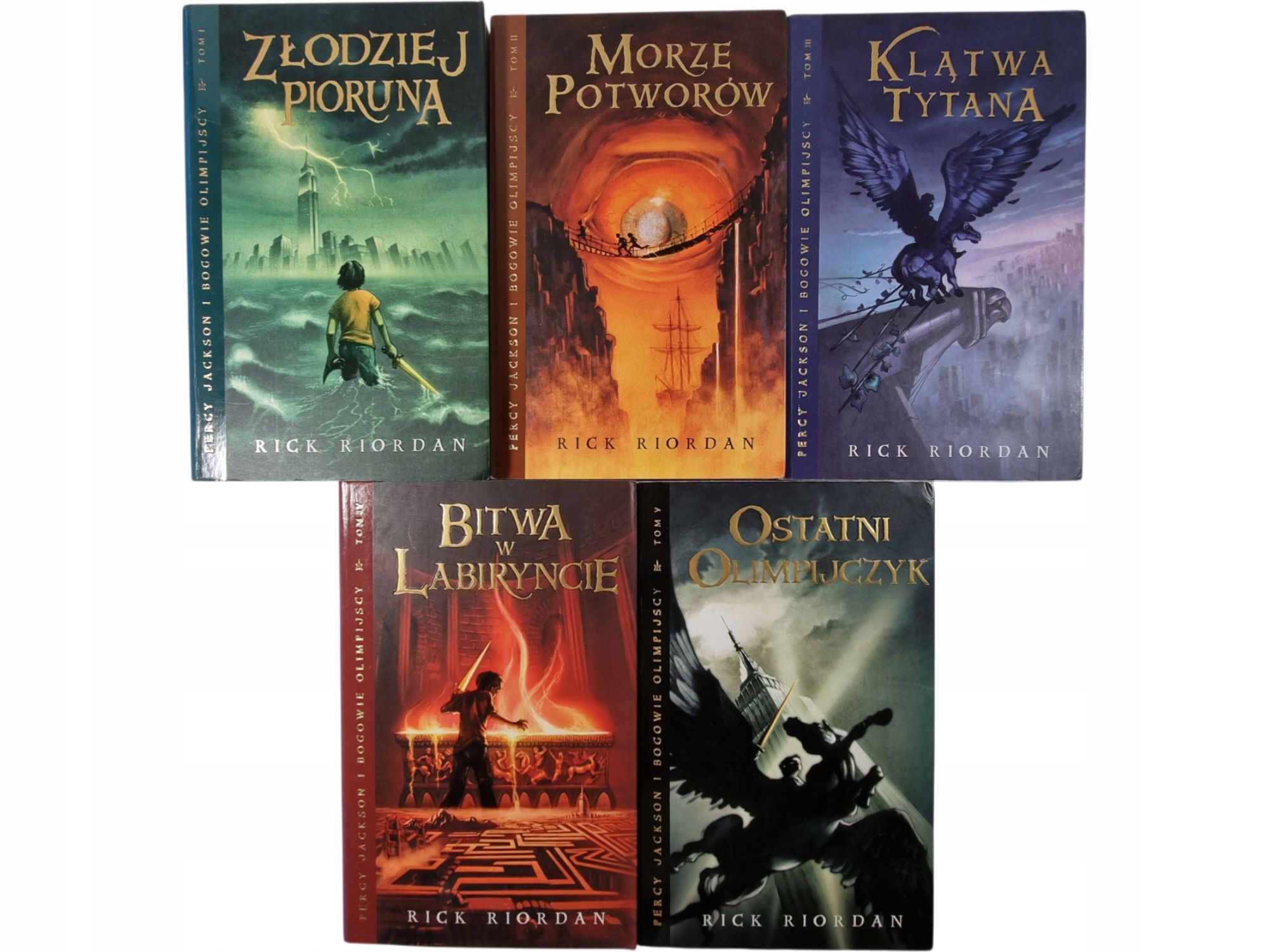 Percy Jackson i Bogowie Olimpijscy 1-5 / Rick Riordan
