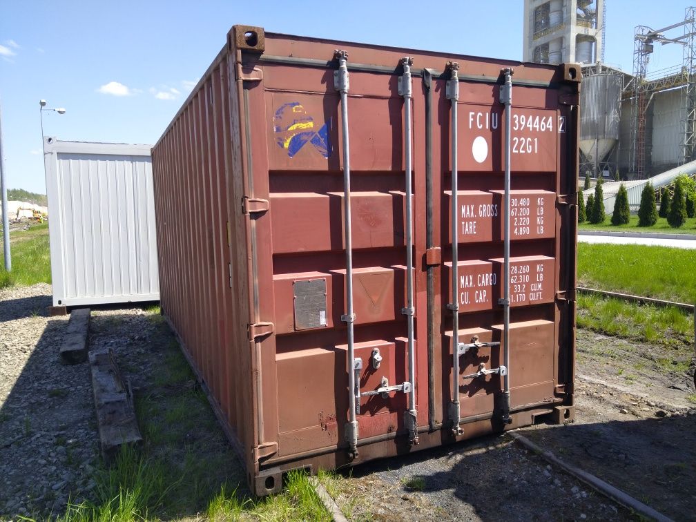 Kontener morski 6m 20DV, kontener 40HC 12M Śląsk Katowice