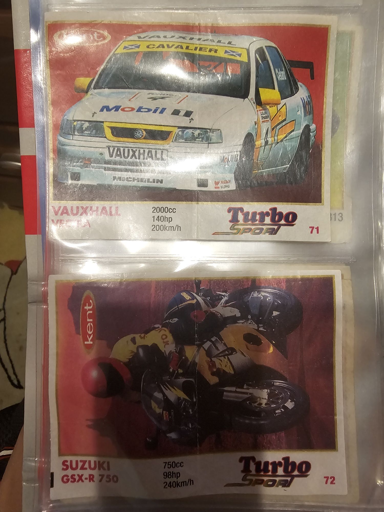 Pełna seria obrazków Turbo Sport seria 71-140