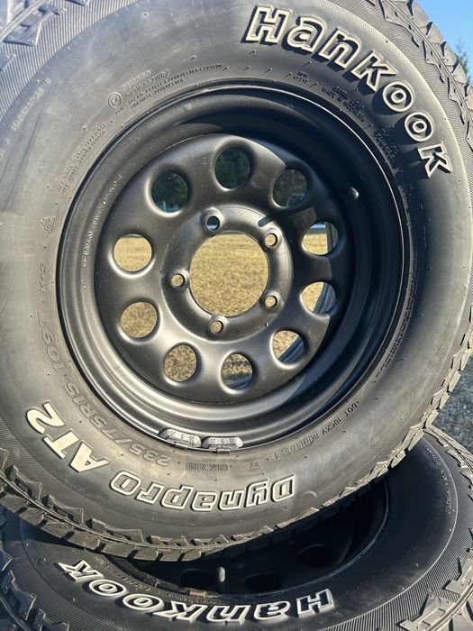 Koła - felgi 5x139.7 ; opony 235/75 R15 Hankook Dynapro AT2