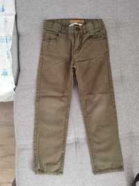 Zielone jeansy 110 H&M dla chłopca