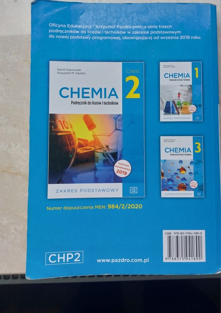 Chemia 2 - Zakres podstawowy