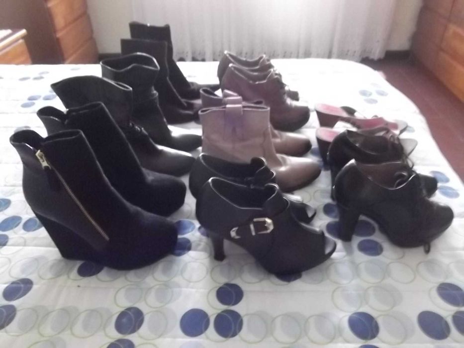 Sapatos altos e botins mulher 35/36