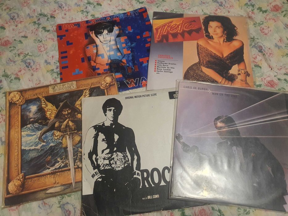 Lote 10 discos vinil LP