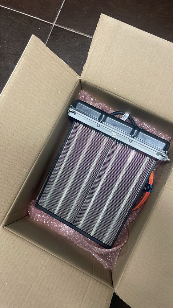 PTC modulo radiador aquecimento habitáculo Tesla