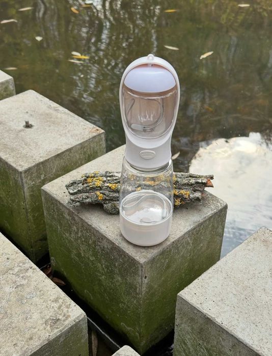 пляшечка для води 3 в 1, поїлка для собак