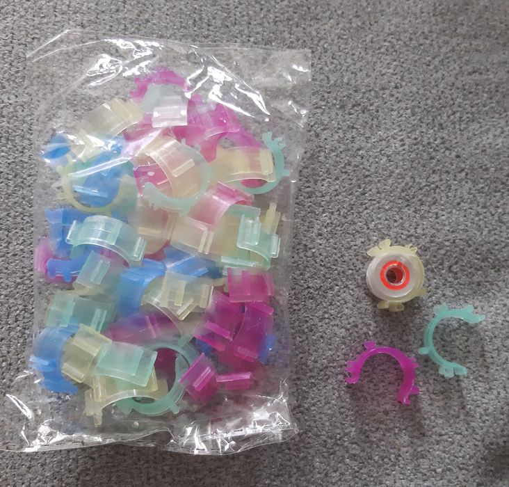 Klipsy na szpulki nici, 20 szt