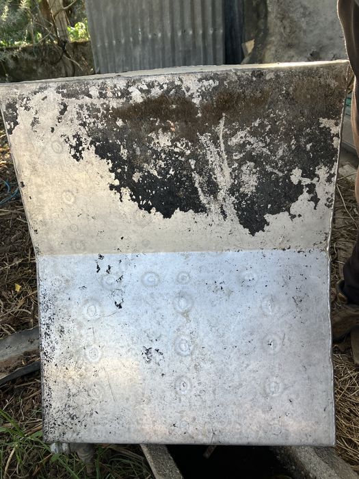 Caldeira para aquecer agua (lareira) inox.