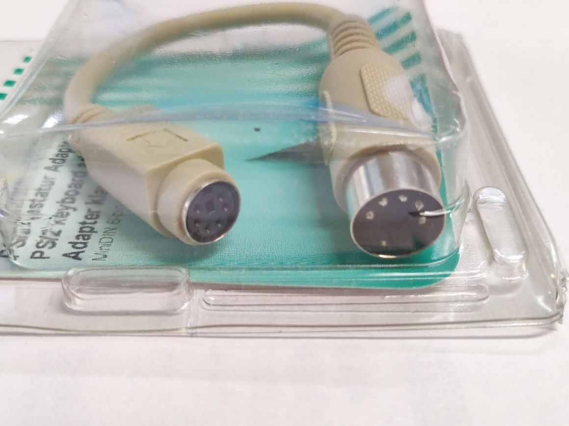Kabel Przejście PS3 DIN 5 Retro PC Nowy