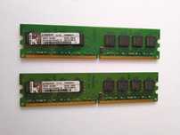 Memórias Kingston KVR 2x1GB DDR2-800 CL5 SDRAM