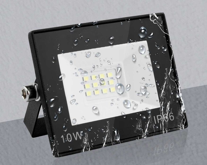 HALOGEN lampa naświetlacz led IP66 10W zewnętrzny biały zimny