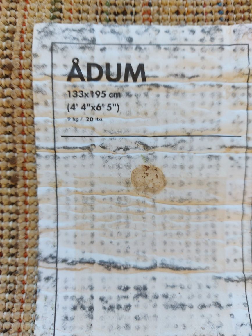 Dywan beżowy Ikea 133x195