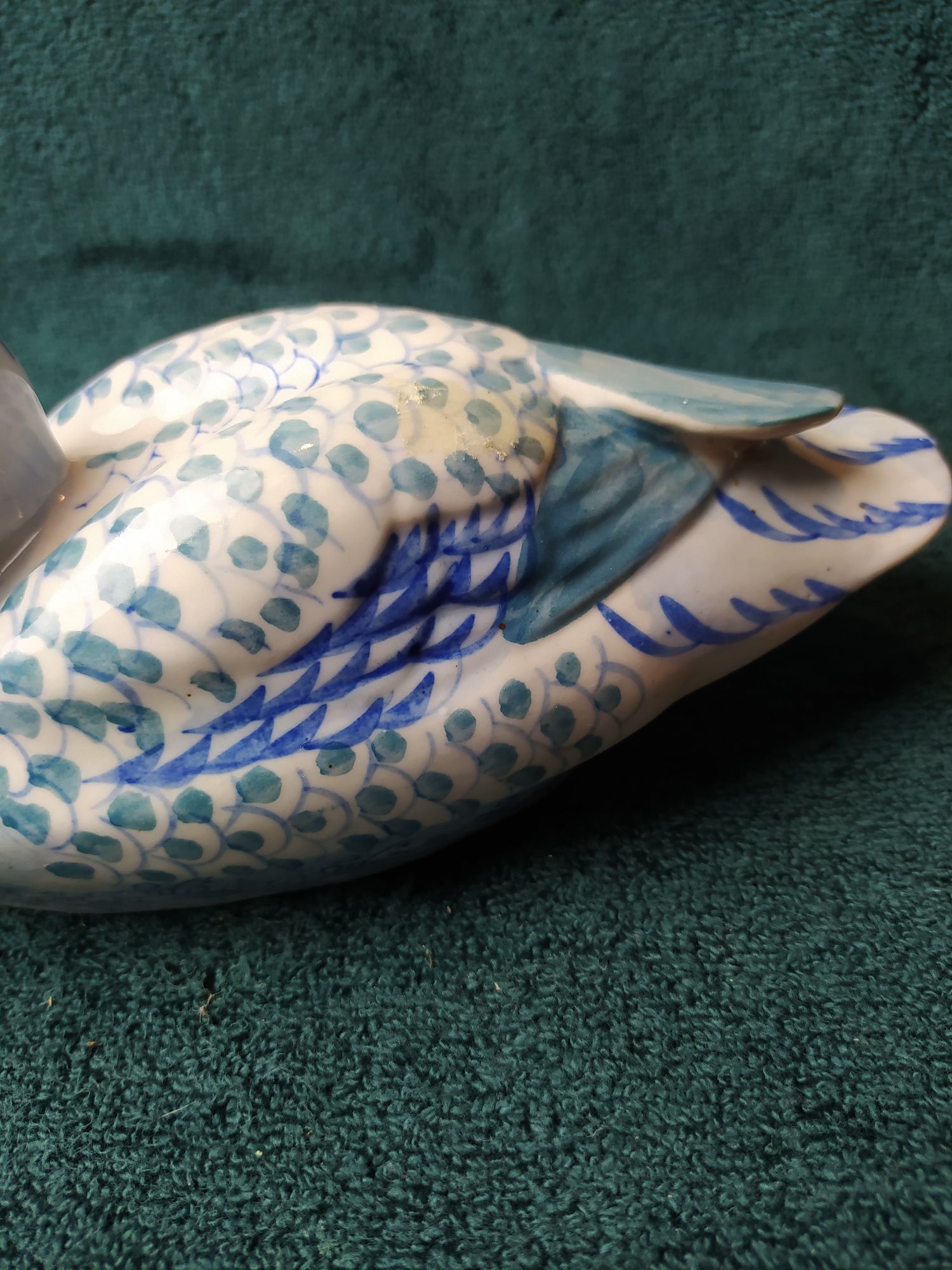 Porcelanowa kaczka