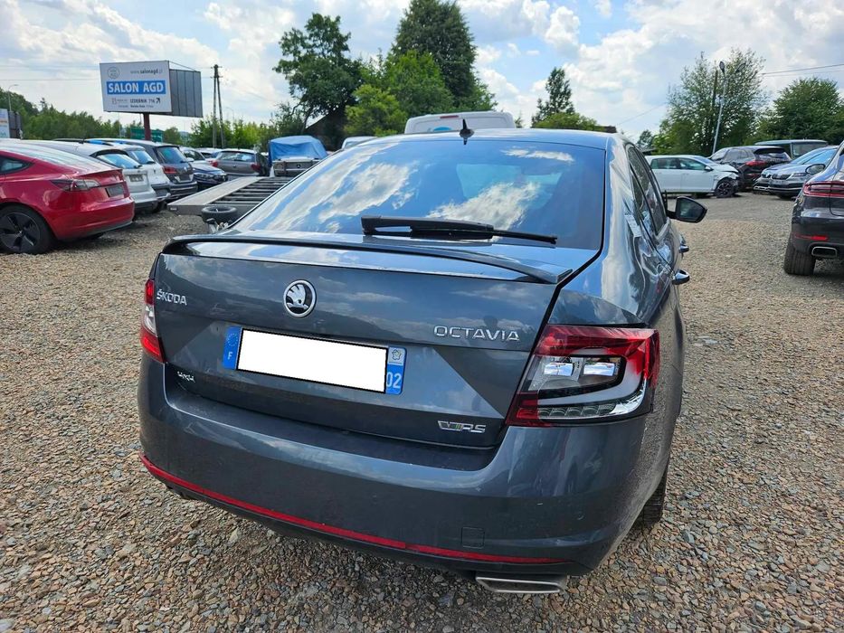 Skoda Octavia RS 4x4 184kM 2019 ROK sedan DSG Francja Uszkodzony Virtual
