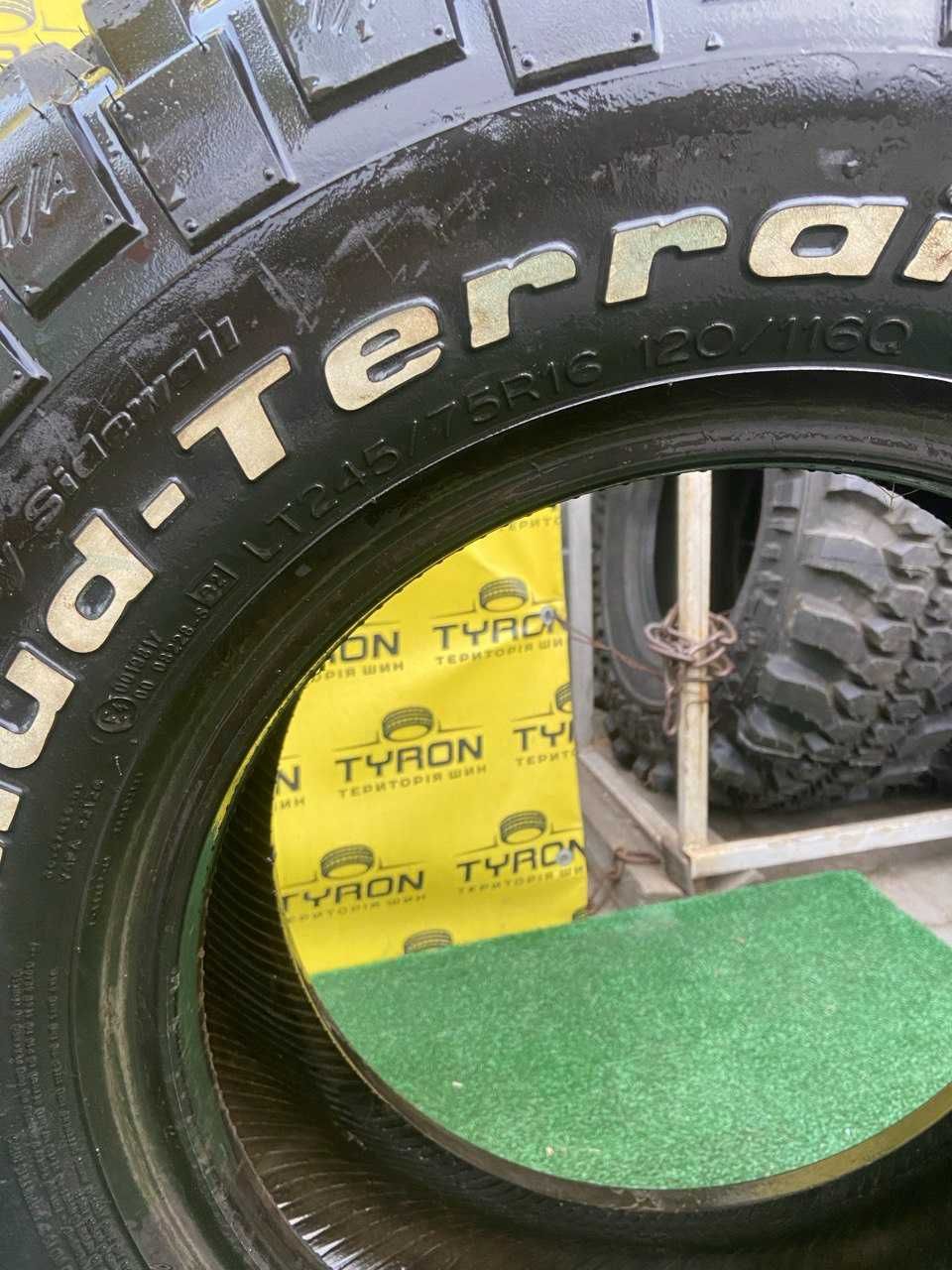 Шини нові 245/75/16 BFGOODRICH MUD-TERRAIN T/A 120Q