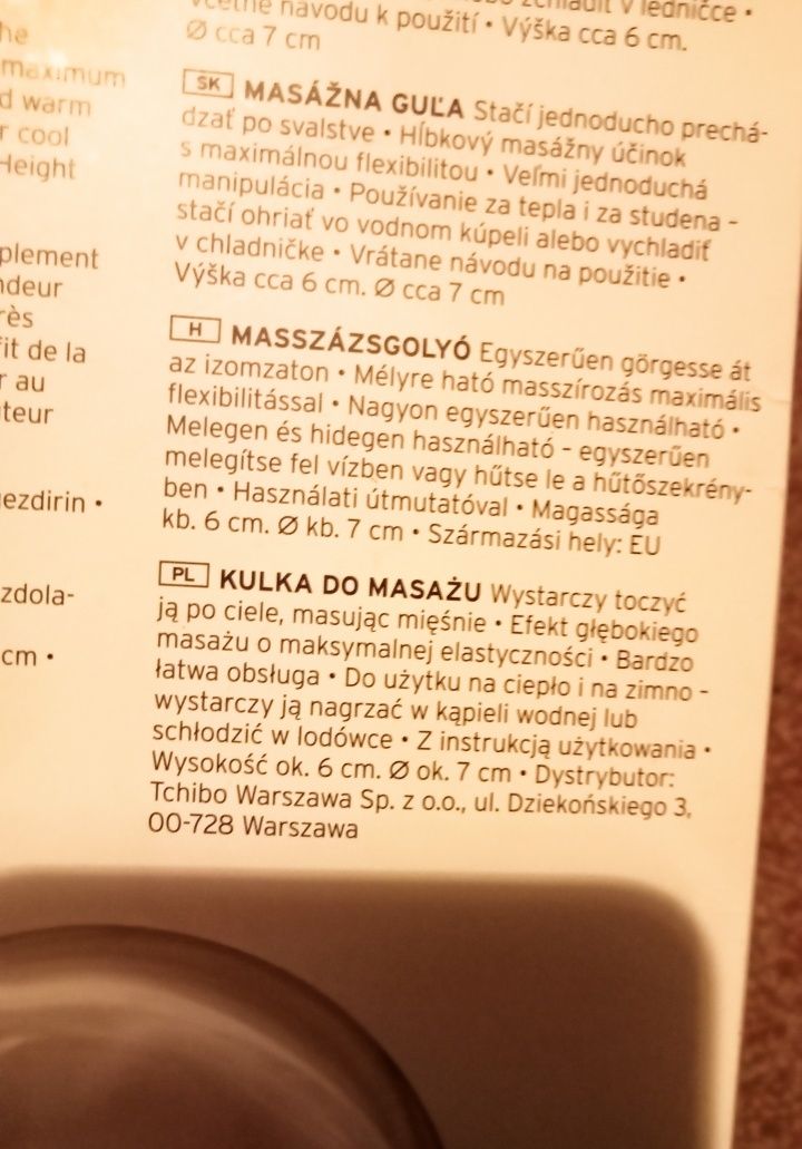Zestaw depilator bezprzewodowy plus kula masującą ciepło/zimno