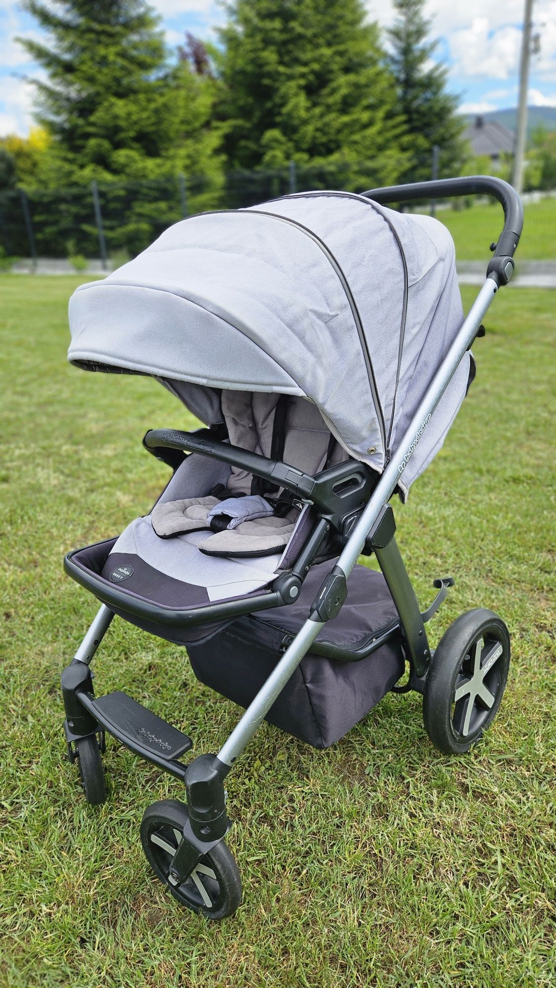 Wózek 2w1 babydesign husky szary