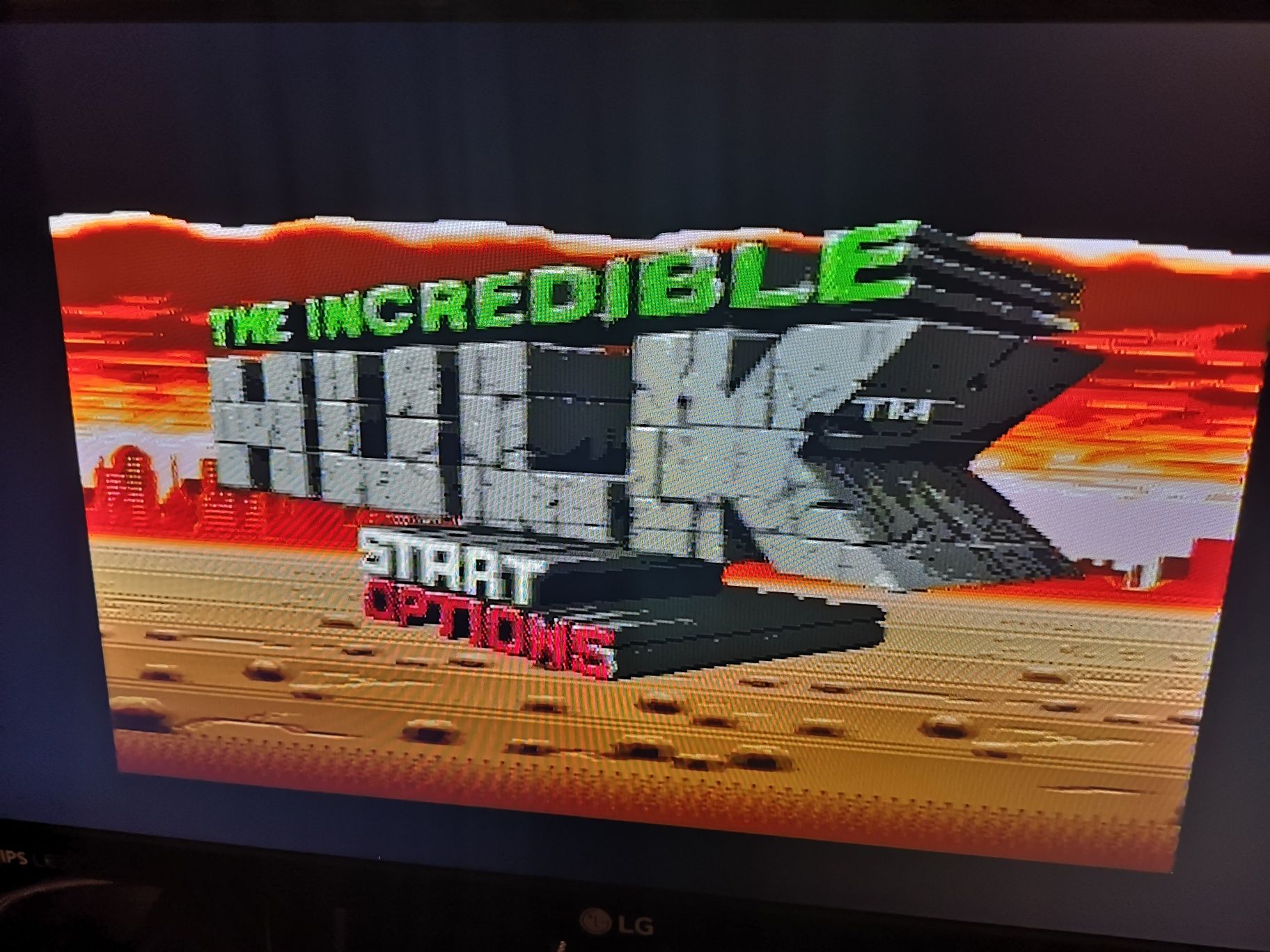 Incredible Hulk SNES Super Nintendo gra PAL ANG (oryginał testowany)