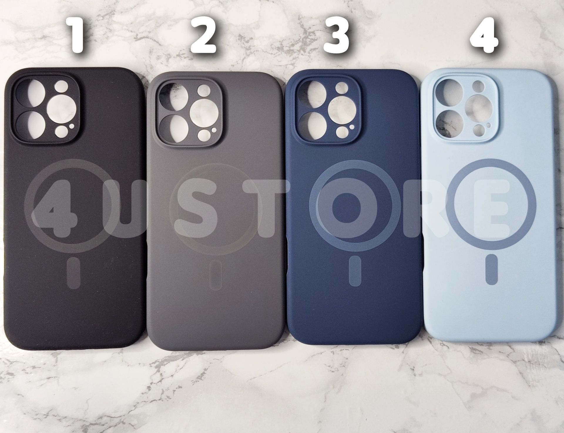 Чехол Silicone Case Magsafe на iPhone 16 Pro Max чохол софттач силікон