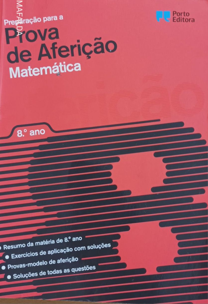 Livros apoio escolar como novos 8°