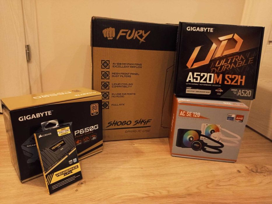 Komputer do gier GAMINGOWY Radeon RX 5700 XT/Ryzen 5 5600/16GB RAM