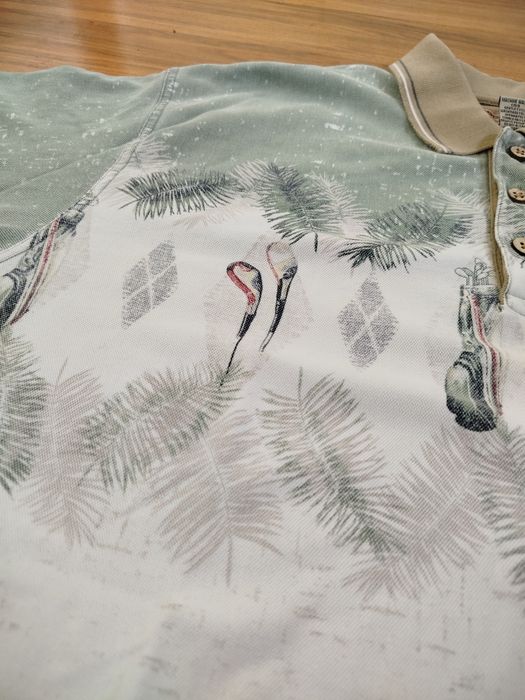 Vintage koszulka polo t-shirt Boca Classics Club Golf bawełna L cotton