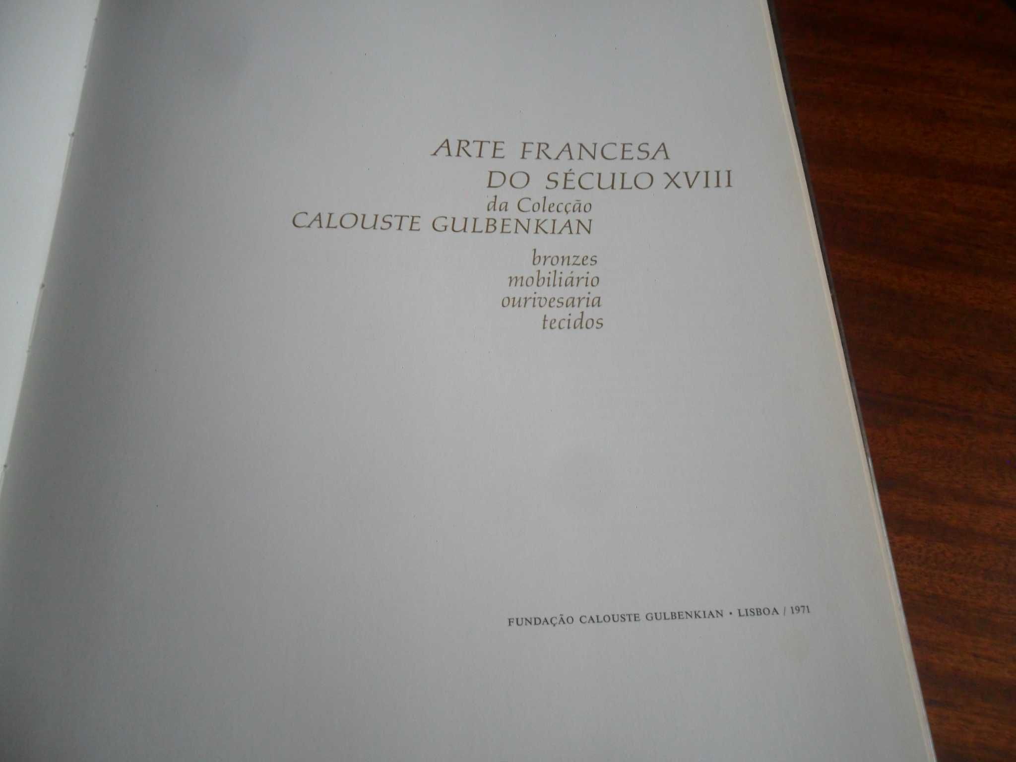 "Arte Francesa do século XVIII da Coleção Calouste Gulbenkian" - 1971