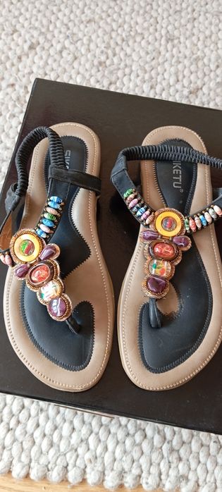 Sandałki damskie 42