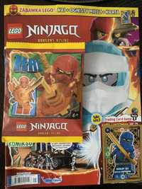 Gazetka Lego Ninjago+figurka Kai+Ognisty Miecz+karta limitowana