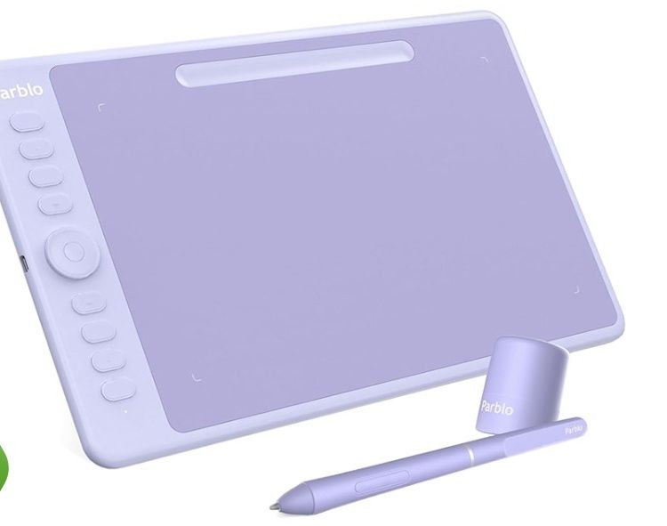 Графічний планшет Parblo Intangbo M Purple