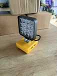 Adapter/Lampa robocza do dewalt 18v 8W z ładowarka ! !