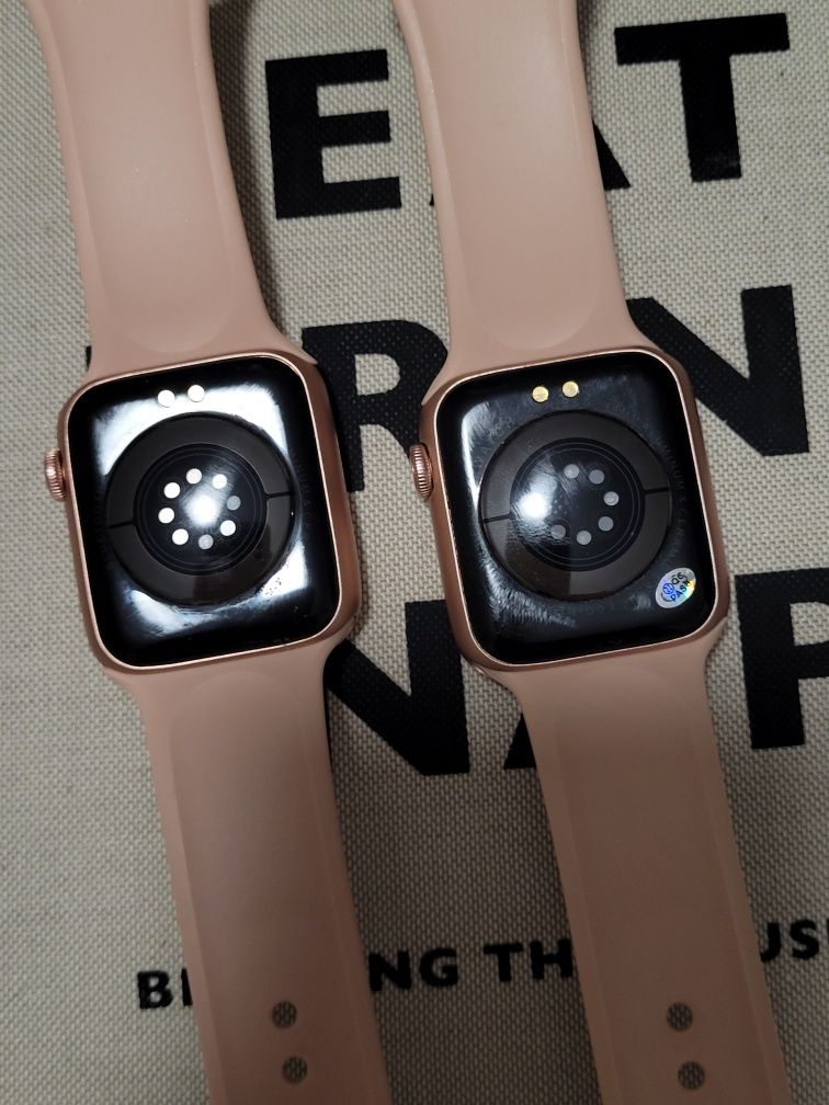 Różowy smartwatch zegarek dla dzieci