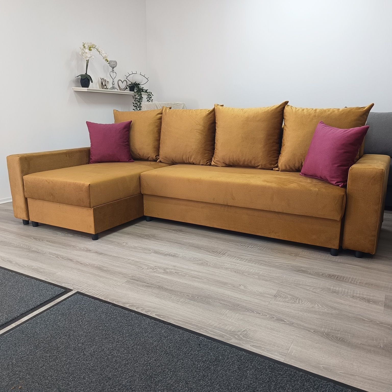 Wypoczynek Sofa narożna Kanapa KRYSTEK producent Rogówka Narożnik