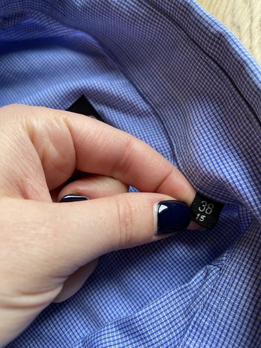 Чоловіча сорочка голуба