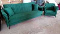 RATY zestaw mebli komplet skandynawski sofa rozkładana kanapa łóżko