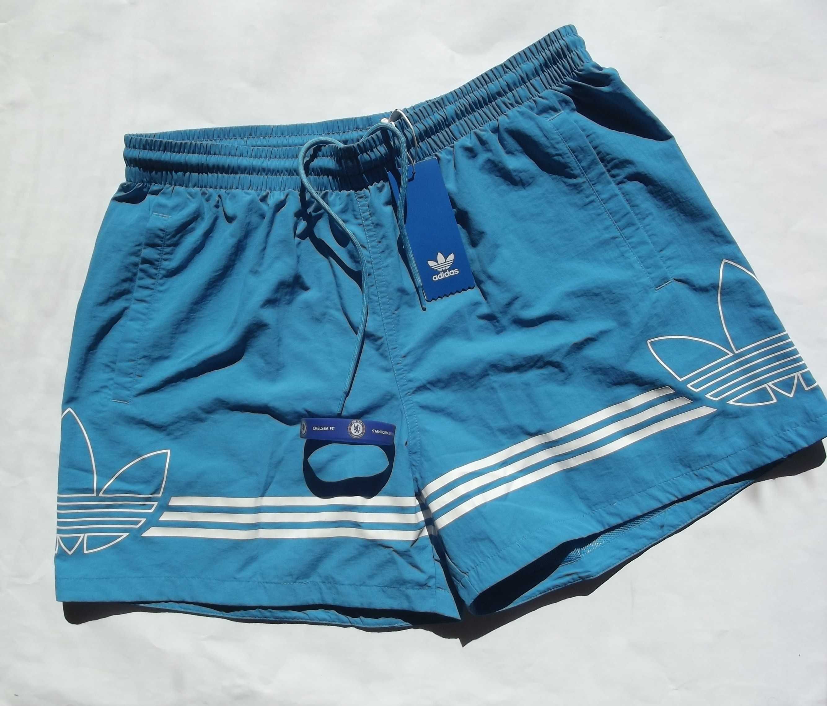 Adidas Originals szorty - spodenki kąpielowe + FC Chelsea opaska