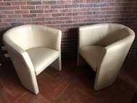 Fotel z skóry ekologicznej  - można kupić jeden lub 2