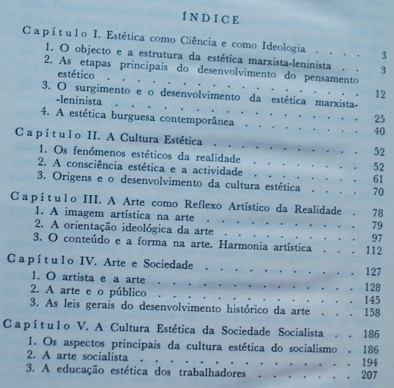 Fundamentos da Estética Marxista-Leninista - 1ª Edição 1982